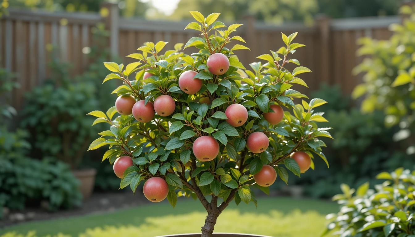 arbre fruitier nain taille adulte