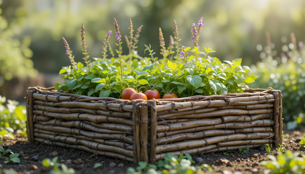 carre potager noisetier
