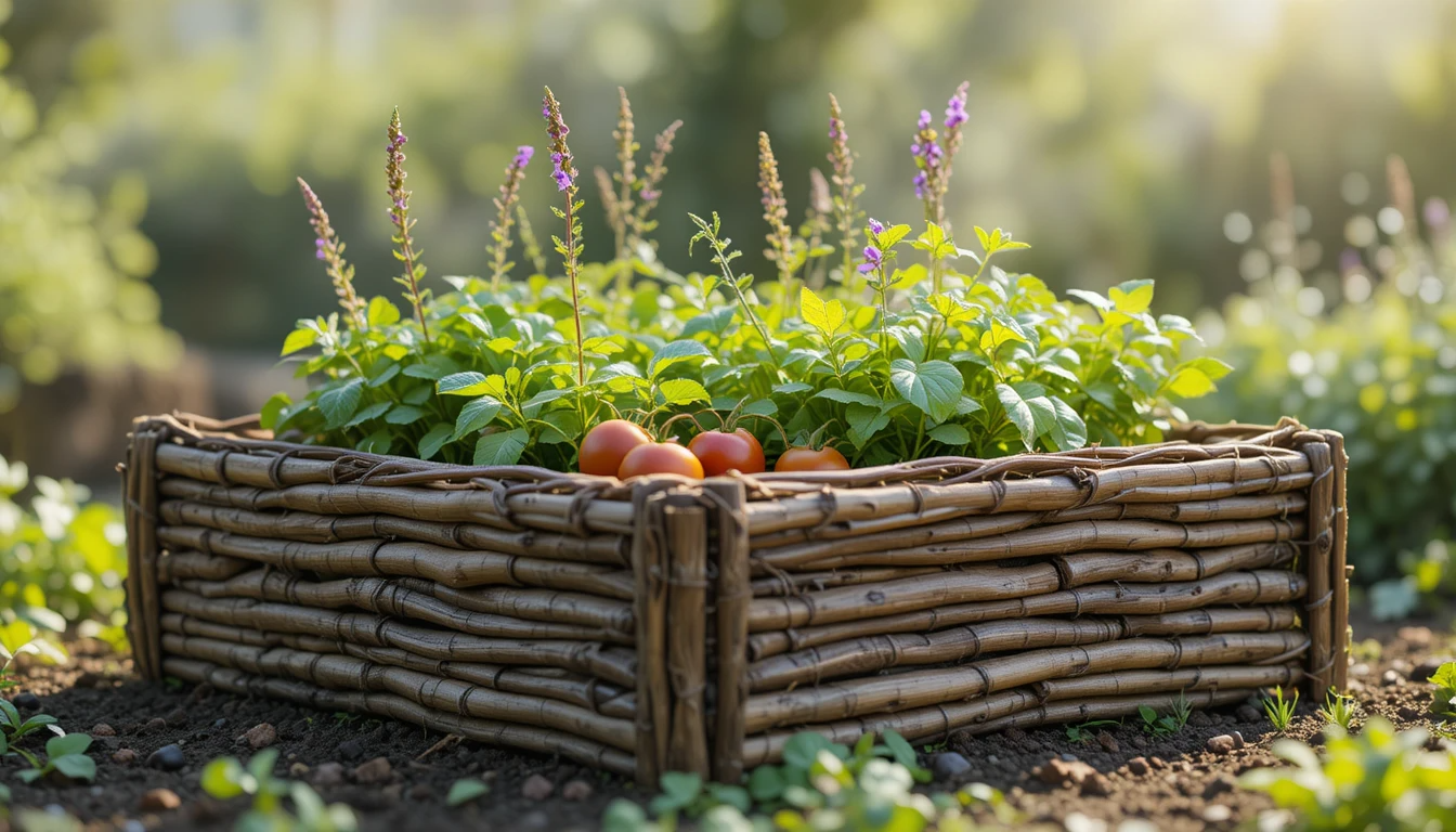 carre potager noisetier