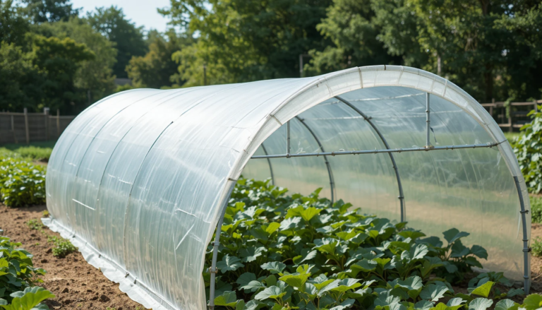 bache pour serre tunnel
