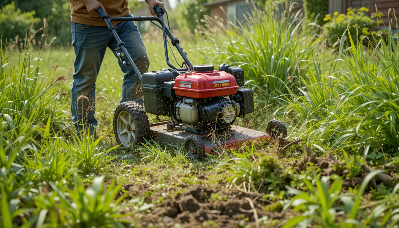 tondeuse thermique debroussailleuse