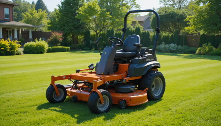 tondeuse thermique tracteur