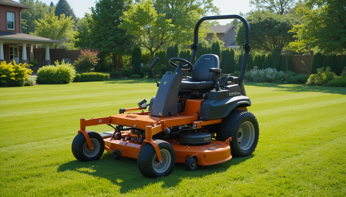 tondeuse thermique tracteur