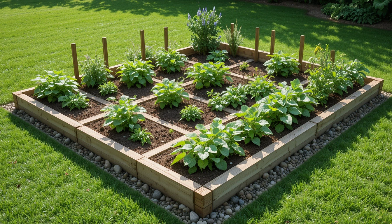 comment delimiter un potager