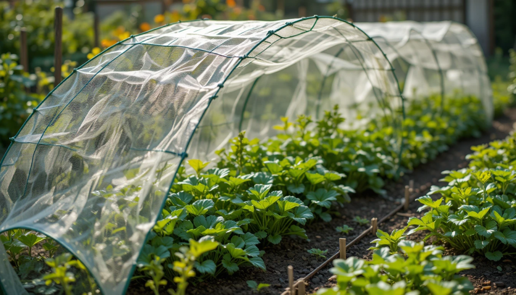 Filet de protection pour le jardin
