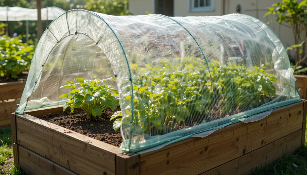 filet anti insecte potager