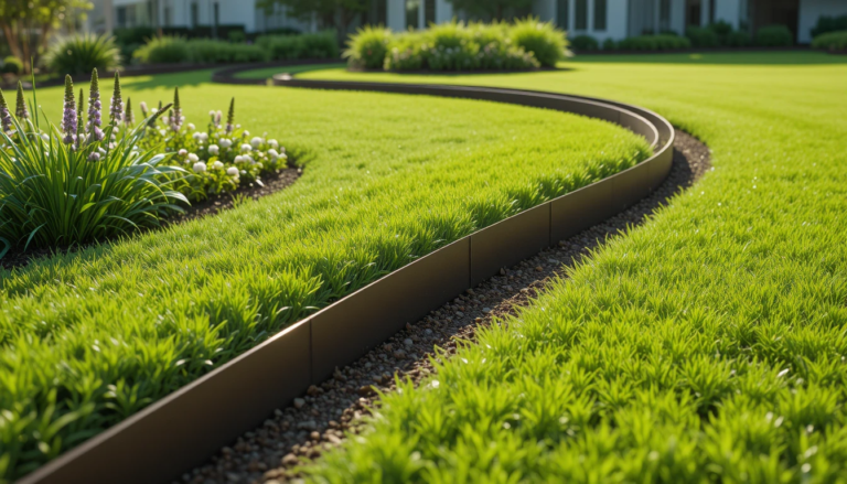 bordure en métal jardin
