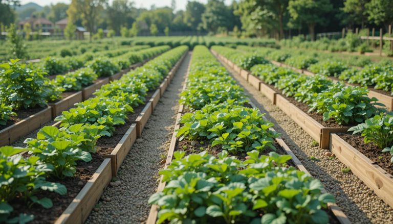 Organisation du potager